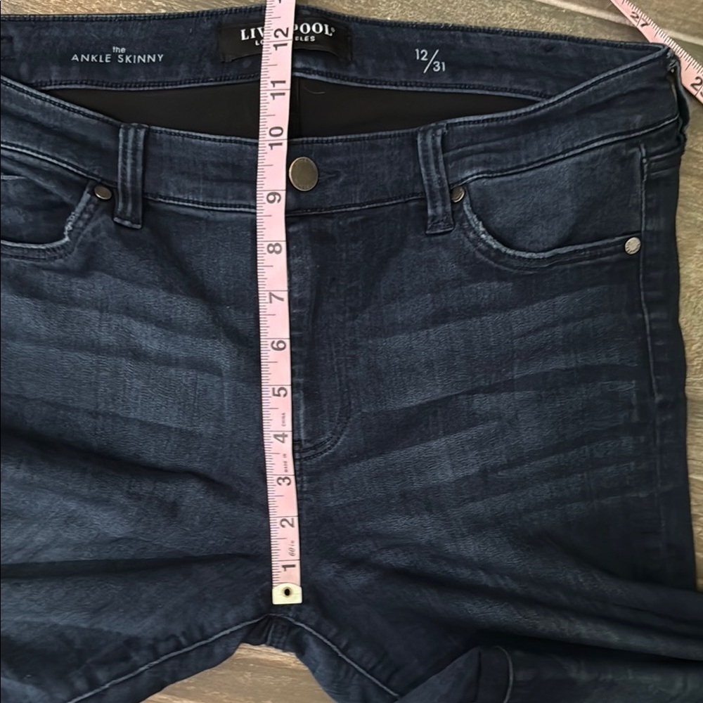 Liverpool Blue Skinny Jeans Sleek Fit - Picture 5 of 9